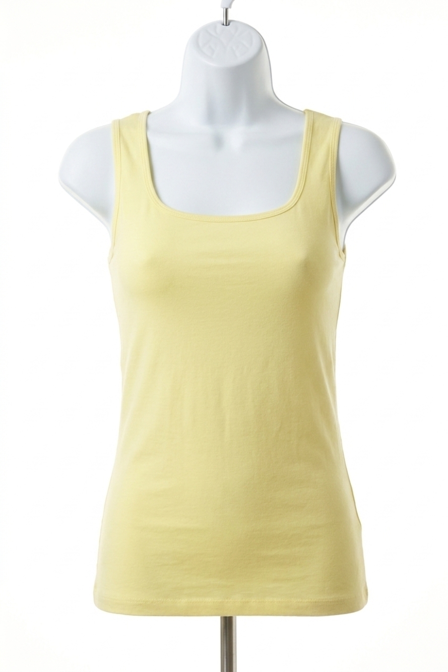NEW ANGEL bra-friendly tank top in yellow